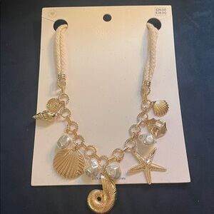 M&S Gold Charm Necklace